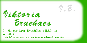 viktoria bruchacs business card
